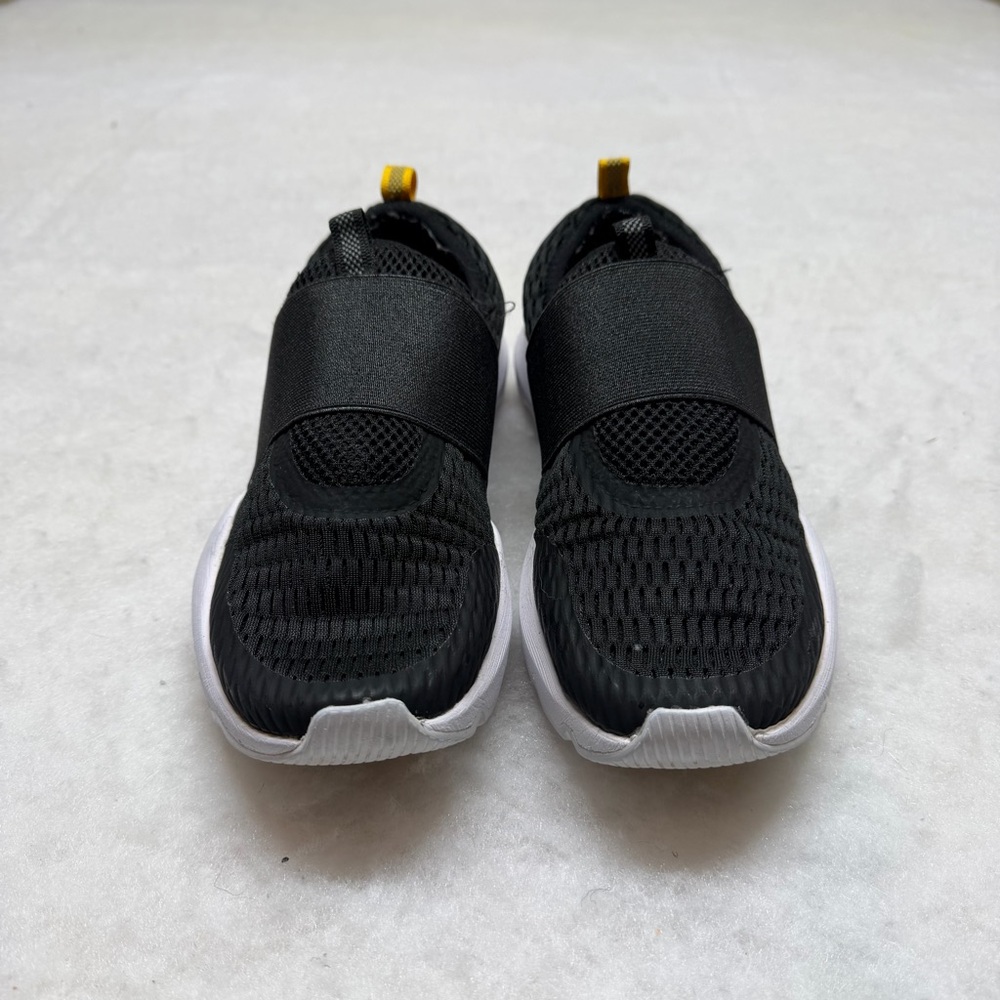 Sorel Kinetic Impact Strap Slip On Sneaker Womens Size 8.5 Black/White Mesh